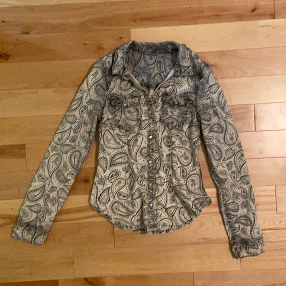 Super cute Western inspired shirt / blouse